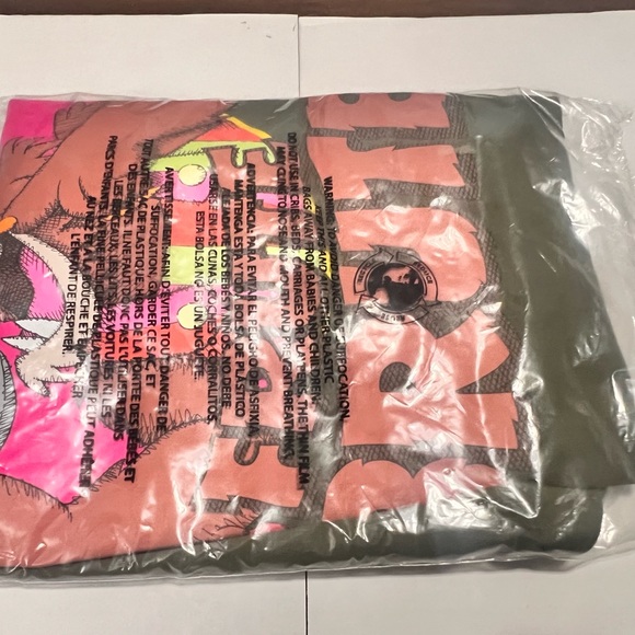 Kaws Monster Cereals Franken Berry Full Figure Pink T-Shirt XL General Mills. - Picture 2 of 3